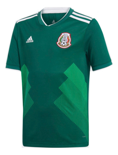 Playera Jersey Mexico Niño Color Verde Talla Chica Original