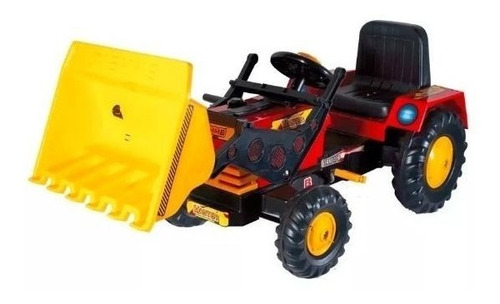 Tractor Con Pedal A Cadena Master Con Pala Biemme Babymovil