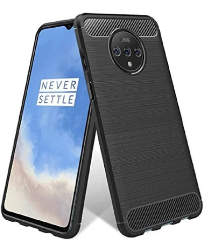 Funda Tpu Fibra De Carbono Para One Plus 7t Oneplus 7t