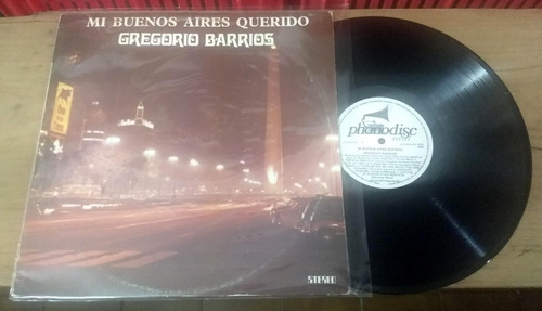 Gregorio Barrios Mi Buenos Aires Querido Disco Lp Brasil