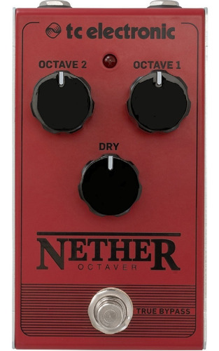 Tc Electronic Nether Octaver Pedal Octavador True Bypass 