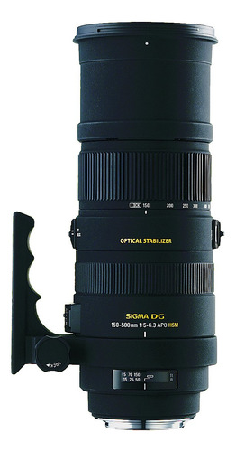 Sigma 150 mm-500 mm F/5-6.3 Af Apo Dg Os Hsm Teleobjetivo.