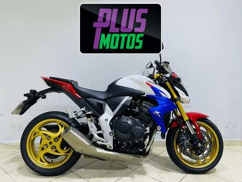 Honda Cb 1000 R Abs 2015 Branca Capitao America Tricolor