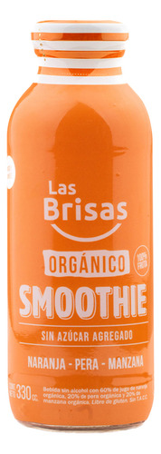 Jugo Smoothie Organico Naranja Pera Manzana - Las Brisas