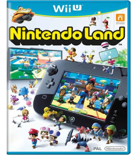 Nintendo Land Wii U Mídia Física Mídia Física Seminovo