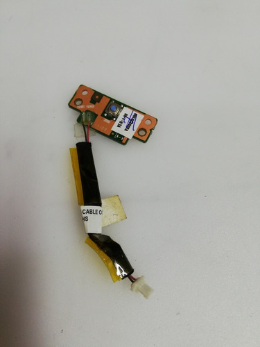 Boton De Encendido C/cable Toshiba C645-sp4131m 6017b0268401