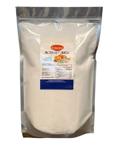 Acido Citrico 2 Kg Para Alimentos