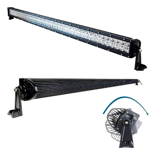 Barra Auxiliar Recta 100 300w 27000lm Auto Off Road 4x4 Led