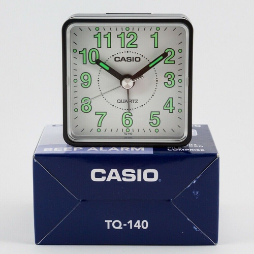 Imagen 3 de 6 de Reloj Despertador Casio Tq-140 Colores Surtidos/relojesymas
