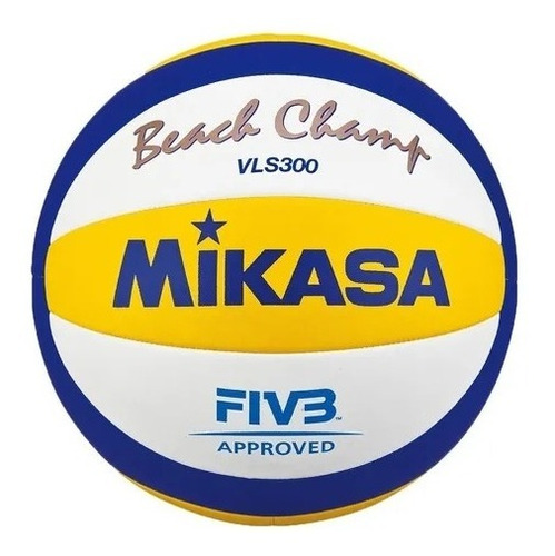 Balón Voleybol Playa Mikasa Vls300 Beach Champ Oficial