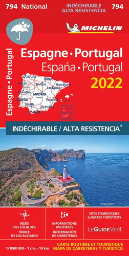 Libro: Mapa National España, Portugal 2022 - Alta Resiste. V