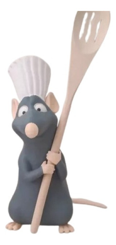 Remy De Ratatouille Portacucharas Con Cuchara De Madera