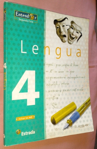 Lengua 4 Entender Segundo Ciclo Estrada (Usado)