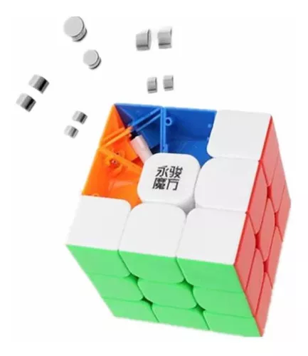 Cubo Mágico Magnético 3x3x3 Moyu Yulong V2 Stickersless