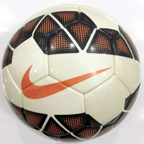 Balón Futbol Nike Pitch #5 Naranja Con Negro Y Blanco R99