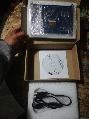 Imagen 5 de 5 de Display 7'' Táctil Entrada Hdmi 800x480 Para Raspberry Pi