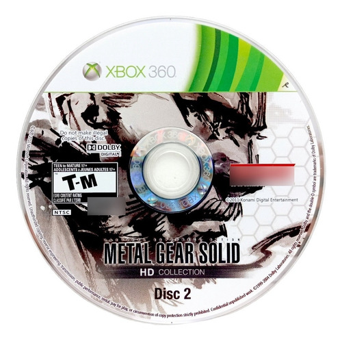 Metal Gear Solid Hd Collection Xbox 360 En Español (Reacondicionado)