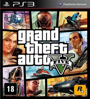 Grand Theft Auto V - Gta 5 Ps3 Psn Mídia Digital