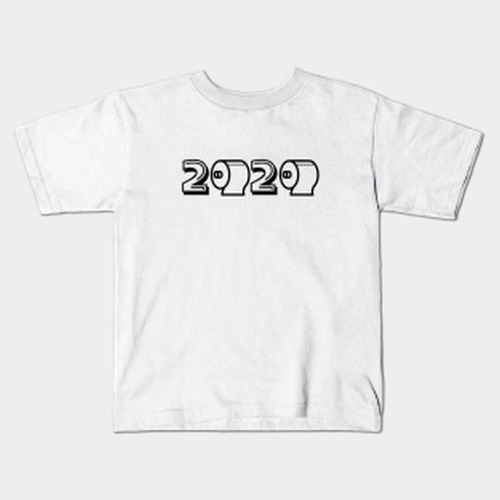 Remera Blanca Año Nuevo 2020 Bichos Mod A#7