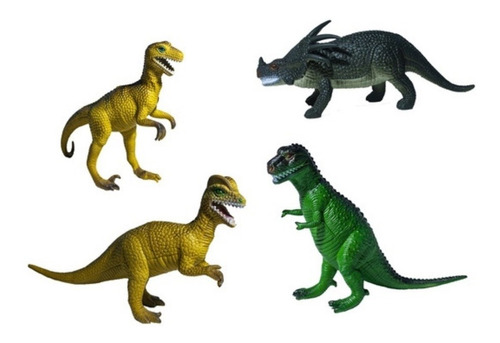Dinossauro Coleção Tamanho Grande Borracha Infantil Presente