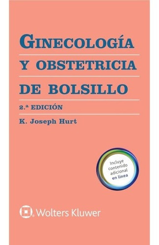 Libro Ginecologia Y Obstetricia De Bolsillo 2ed.