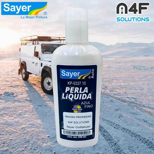 Perla Líquida Sayer Automotiva Kp-0337 Azul Fino Aperlado