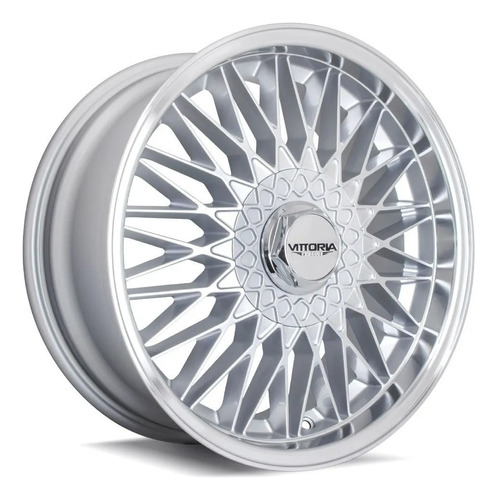 Jg Roda Aro 17 Vittoria Ballina Bbs 4x100/5x100 Gol Gts Cor Prata