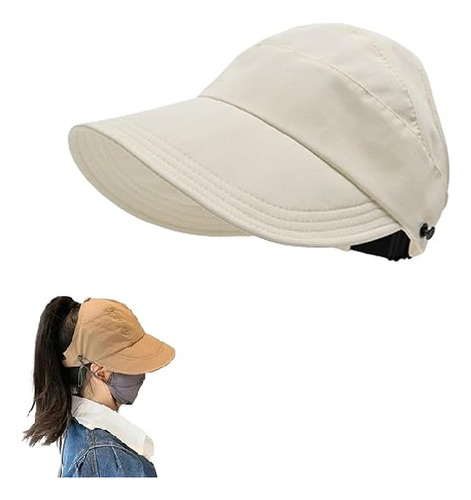 Nuevo Sombrero Para El Sol Hueco Anti-uv Ala Grande Mujer