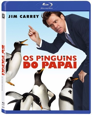 Blu-ray Original Do Filme Os Pinguins Do Papai ( Jim Carrey)