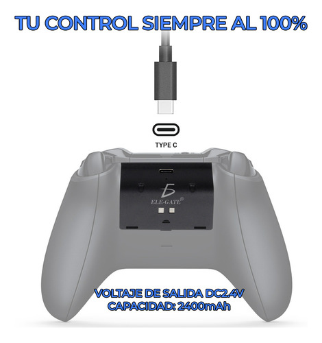 Batería Pila Recargable Compatible Control Xbox One Series
