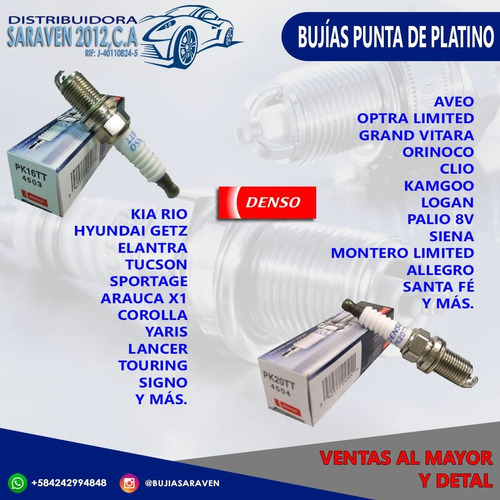 Bujia Denso Dongfeng Zna Rich Motor 2.5