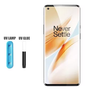 Mica De Vidrio Templado Uv Oneplus 8 Pro Curva One Plus 3d