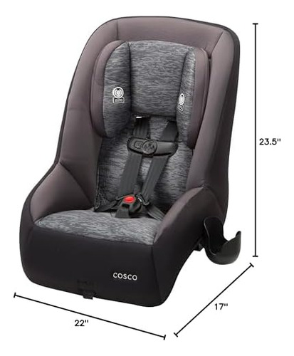 Cosco Mighty Fit 65 Dx Asiento De Automóvil Convertible, Hea