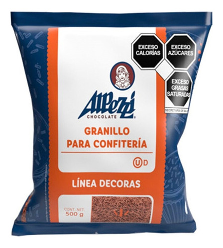 Granillo De Chocolate Alpezzi Varios Sabores 500 G