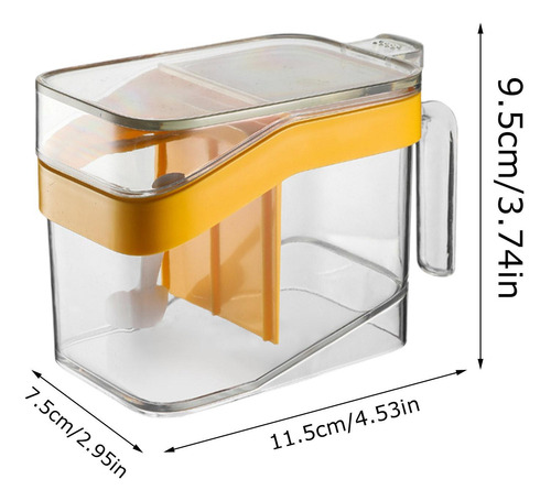 Caja De Condimentos Con Cuchara Tarros De Condimentos Conten