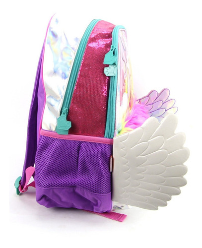 Mochila Escolar Barbie Dreamtopia Costa Asas Sestini 065209
