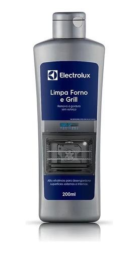 Limpa Forno E Grill Líquido Electrolux Ação Rápida