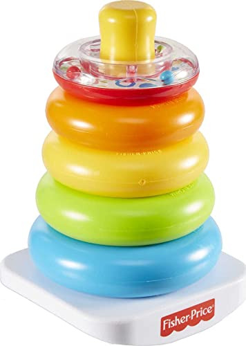 Fisher-price Baby Apilando A Toy Rock-a-stack, Base Roly-pol