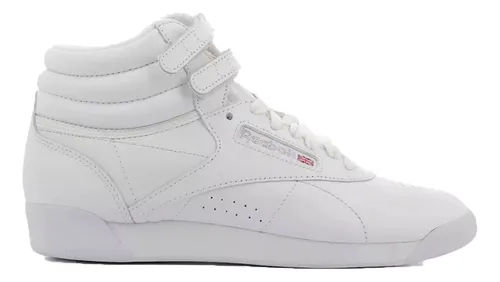 Zapatillas Reebok Lifestyle Mujer Bota Freestyle Hi Bco Ras - $ 95.950