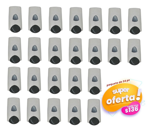 Jabonera Rellenable Blanca De 1l Caja 24 Pz A 57% Descuento