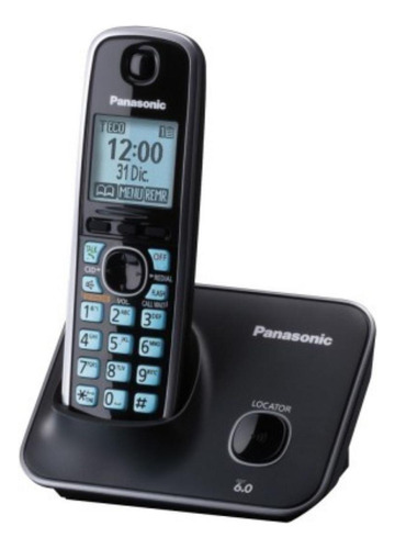 Teléfono Dect Con Pantalla Lcd De 1.8 Color Azul