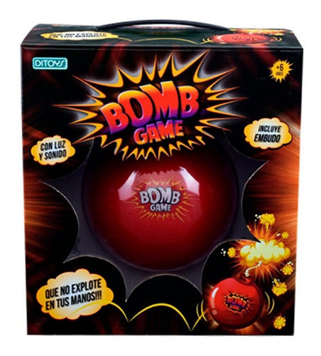Bomb Game Con Luz Y Sonido Ditoys Ploppy 692154