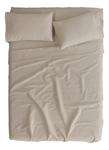 Juego De Sábanas King Size Franela Vermont Vianney