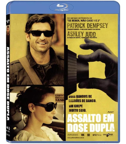 Dvd Blu Ray Assalto Em Dose Dupla - Patrick Dempsey