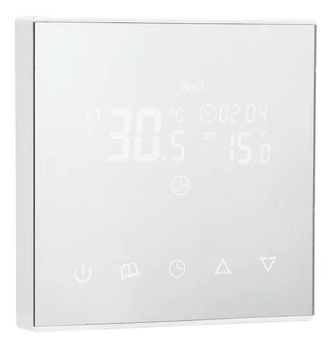Panel de termostato, termostato digital, accesorio para el hogar,  termostato de agua para calefacción por suelo radiante para sala de estar  para