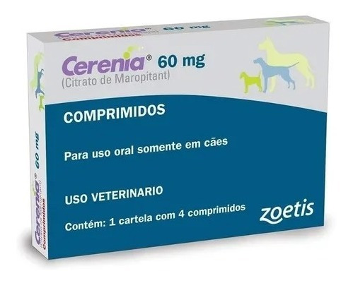 Cerenia 60 Mg Com 4 Comprimidos - Zoetis