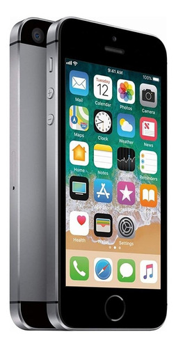 iPhone SE 16 GB cinza-espacial - Aceitável (Recondicionado)
