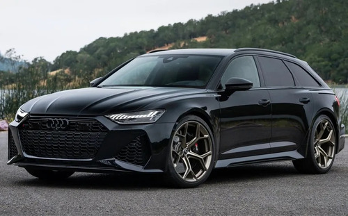 Rodas 22 Audi Rs6 Avant Performance 2024 5x112 Rsq5 Q8 Rsq8 Cor Preto Com Diamantado