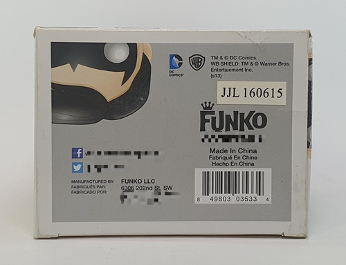 Funko Pop Nightwing Dc Comics (Usado)
