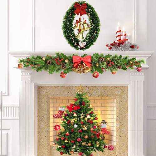 Pegatinas De Pared Navideñas Hd Para Decoración Del Hogar, L